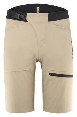 Short Homme Mavic Deemax Enduro Beige