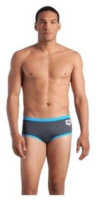 Arena One Big Logo Herren Low Waist Badehose Blau/Grün