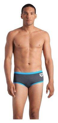 Maillot de bain taille basse Arena One Big Logo Bleu/Vert Homme