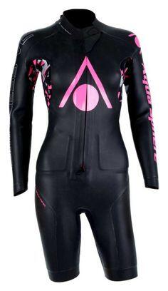 AQUASPHERE Fato Aquasphere Limitless V2 Feminino Neoprene Preto / Rosa