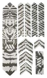 Kit Protection Cadre All Mountain Style Honeycomb XL 10 pièces - Tiger/Transpa