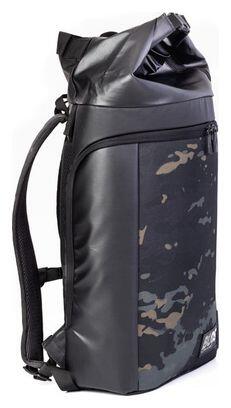 CITY BAG RACE - Sac à dos volume ajustable water resistant - noir 3/6
