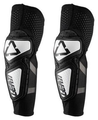 Leatt Contour Elbow Guards White Black