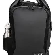 City Bag Travel – Adjustable Volume Water-Resistant Backpack – Black