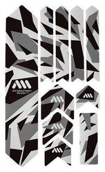 Kit protection cadre Honeycomb XL All Mountain Style - 10 pièces, Digital Camo