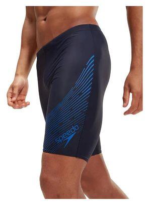 Maillot de Bain Speedo Medley Jammer Bleu Marine/Bleu Clair 3/7