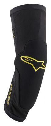 Alpinestars Paragon Plus Knieschützer Schwarz Acid Yellow