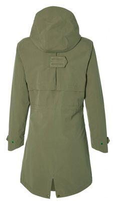 Parka de pluie vélo Basil Mosse Olive Femme 2/3