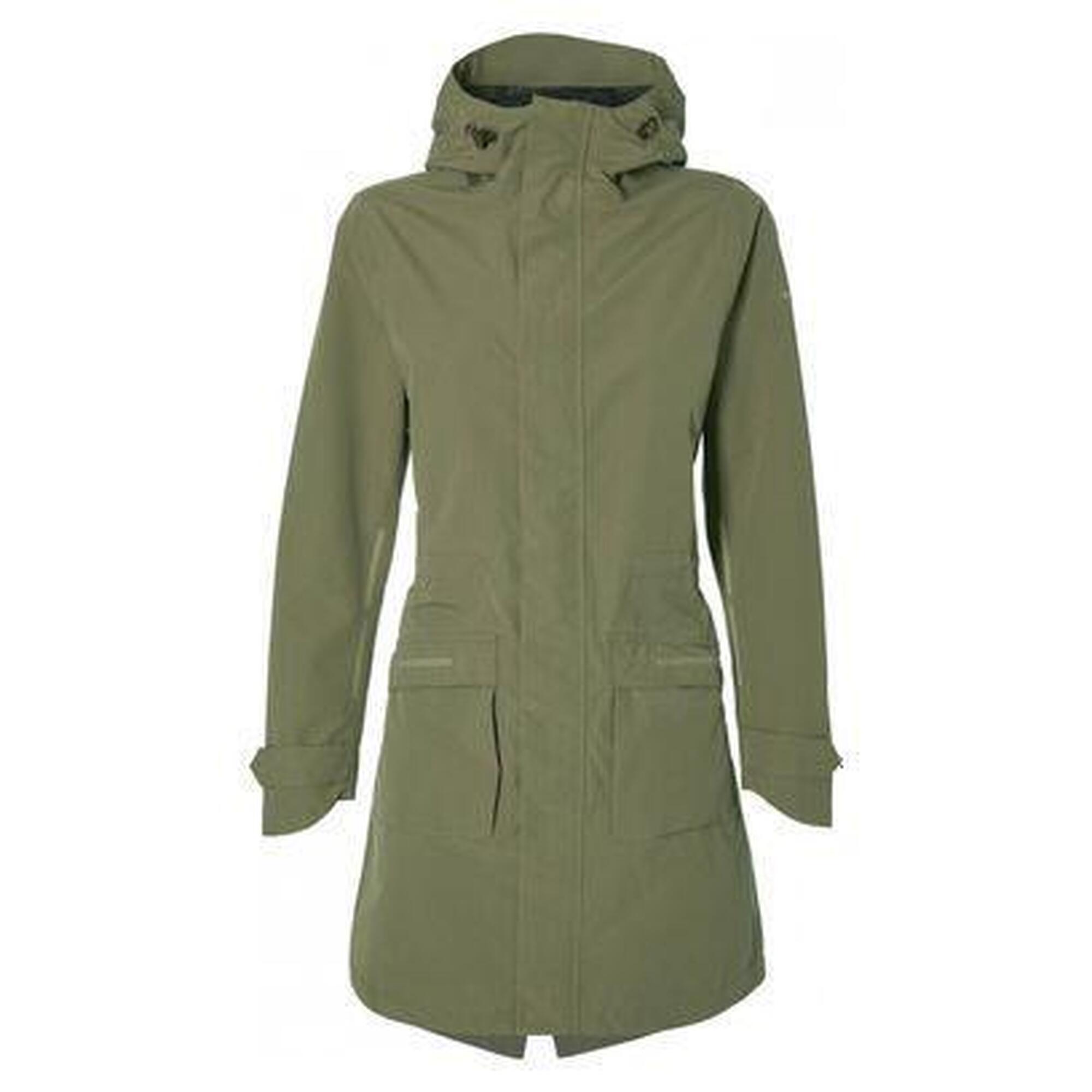 Basil - Parka De Pluie Vélo Basil Mosse Olive Femme - Parka - Vert - 40 M - Decathlon