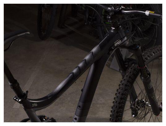 All Mountain Style HONEYCOMB MTB Frame Guard – DROPS/WHITE EXTRA – Protective Decals