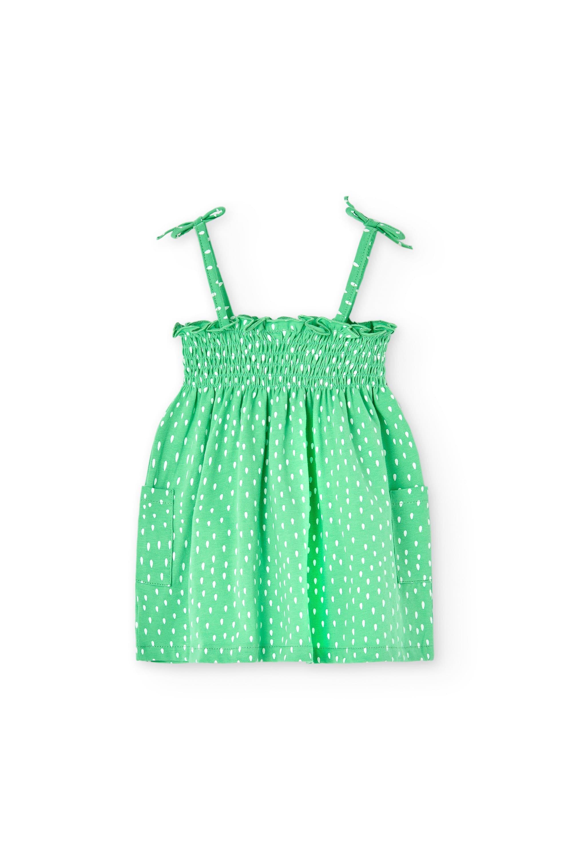 Vestido de bebê estampado 4/5