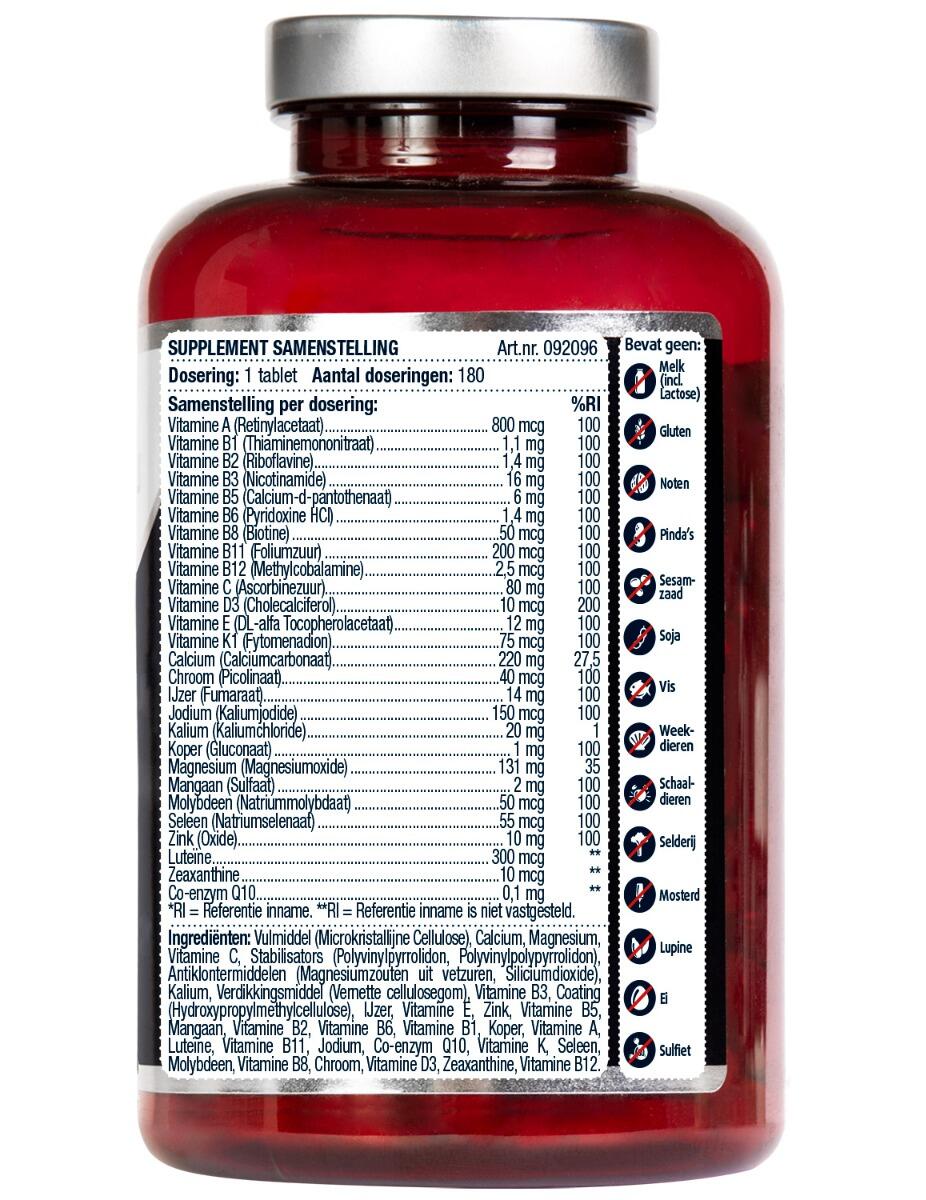 Lucovitaal Multi A-Z 50+ 180 tabletten 2/4