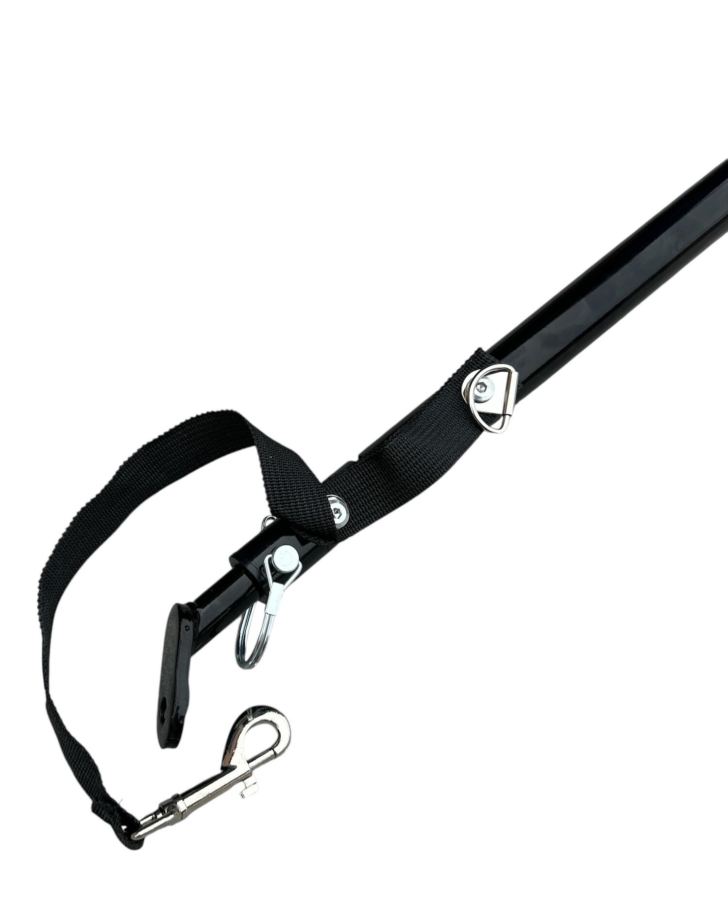 Rimorchio per biciclette per cani con catarifrangenti - fino a 30 kg 7/7