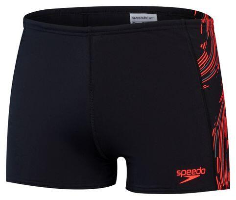 1863 Aquashort Tech Costume Corto Nero/Rosso