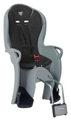 Hamax kiss child bike seat grey black