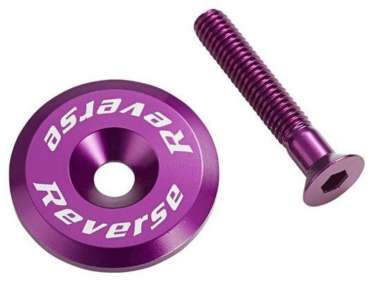REVERSE Cappuccio inverso direzionale + vite viola