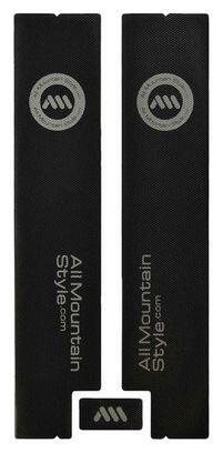 ALL MOUNTAIN STYLE Kit di protezione forcella ALL MOUNTAIN STYLE - 3 pezzi - Nero