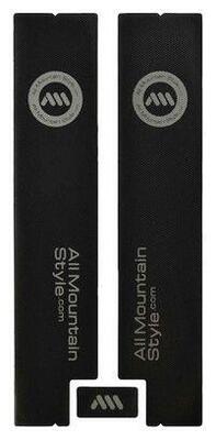 All mountain style honey comb fork protection kit 3 stuks - zwart