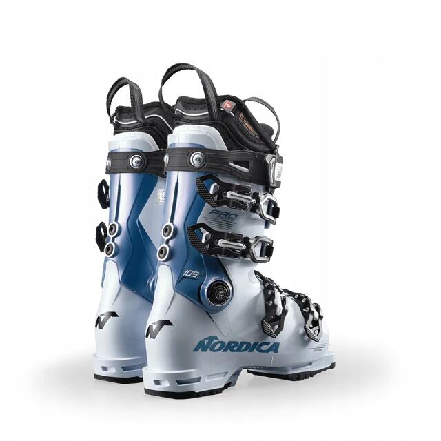 Scarponi da sci Nordica Pro Machine 105 W Gw da donna, bianchi 5/6