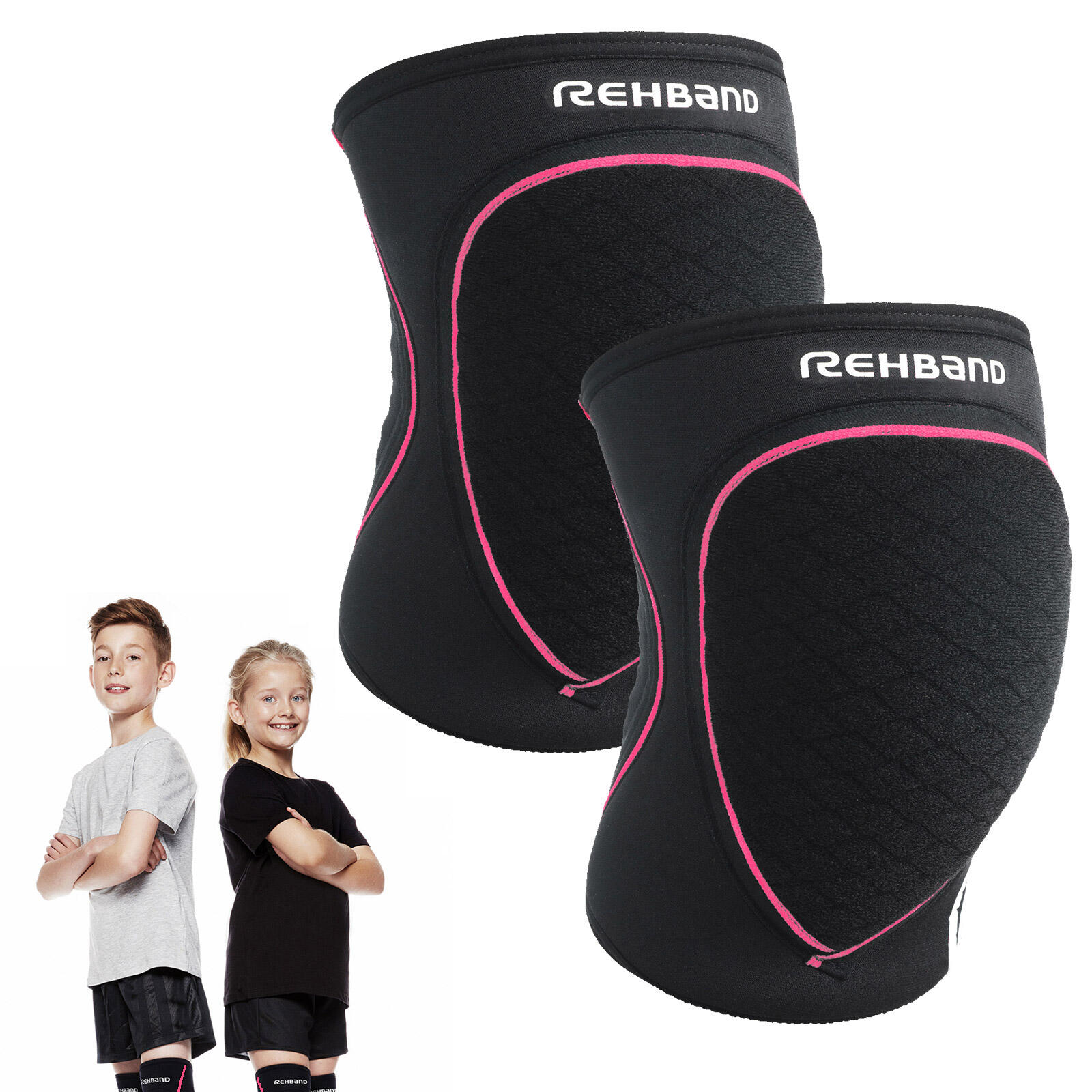 Rehband - Rehband Genouillère Junior | Protection Genou Enfants Handball & Volleyball - Genouillère - Decathlon