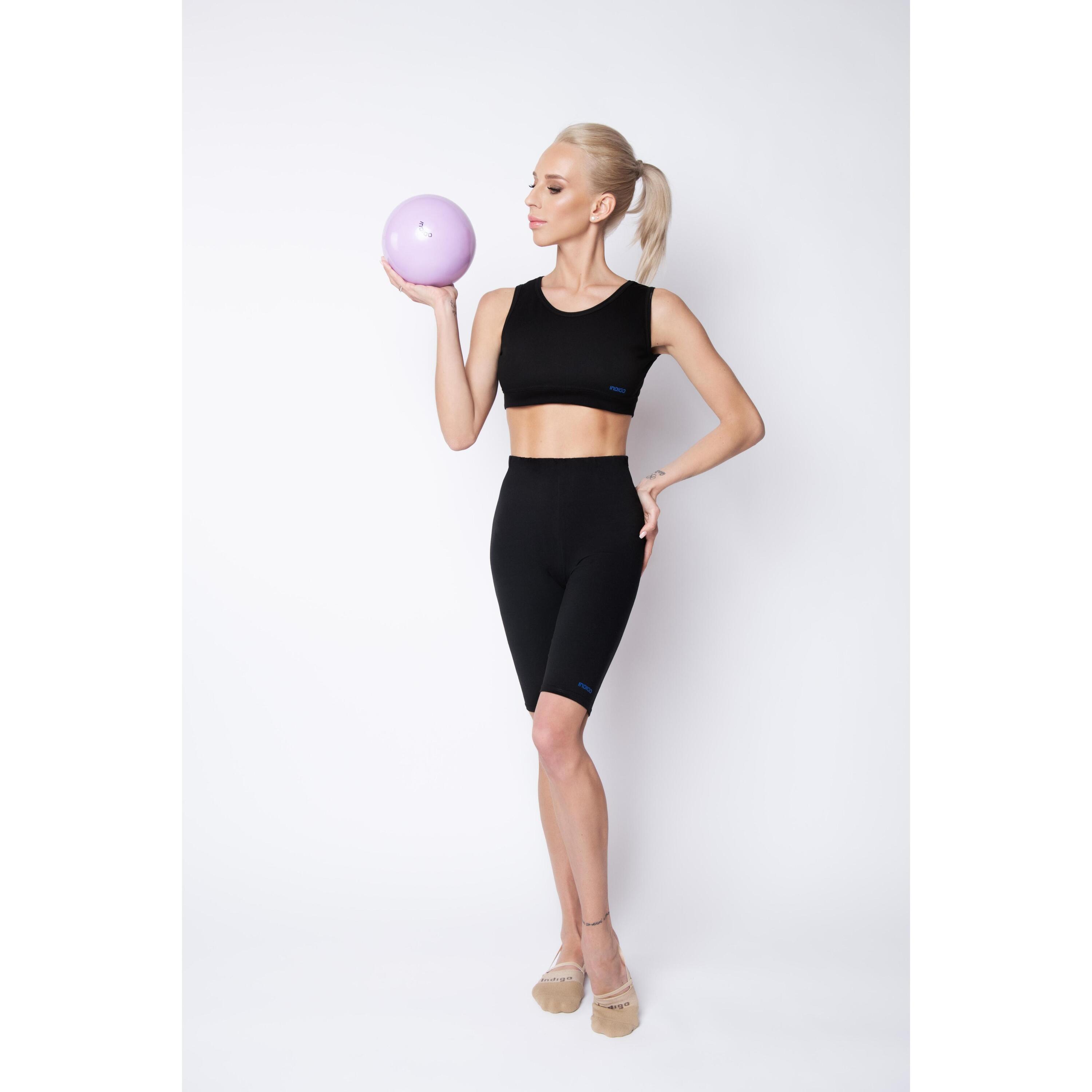 Bal Voor Ritmische Gymnastiek Van PVC 300 g INDIGO 15 cm 3/4