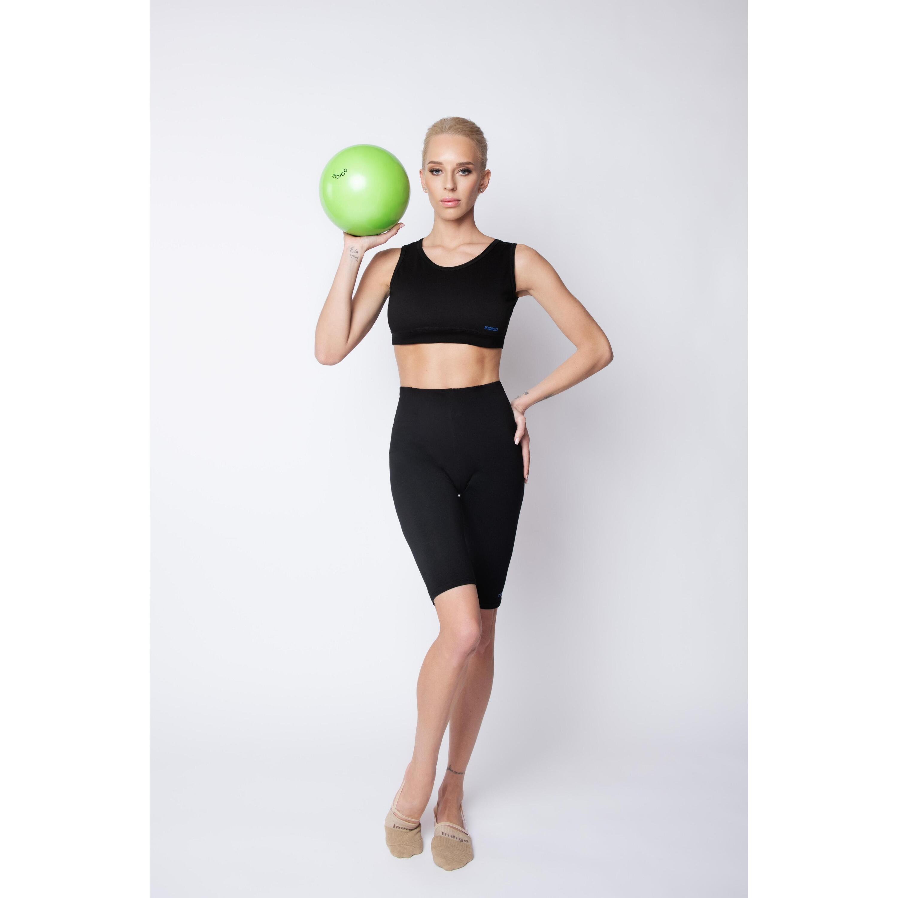 Bal Voor Ritmische Gymnastiek Van PVC 300 g INDIGO 15 cm 2/4
