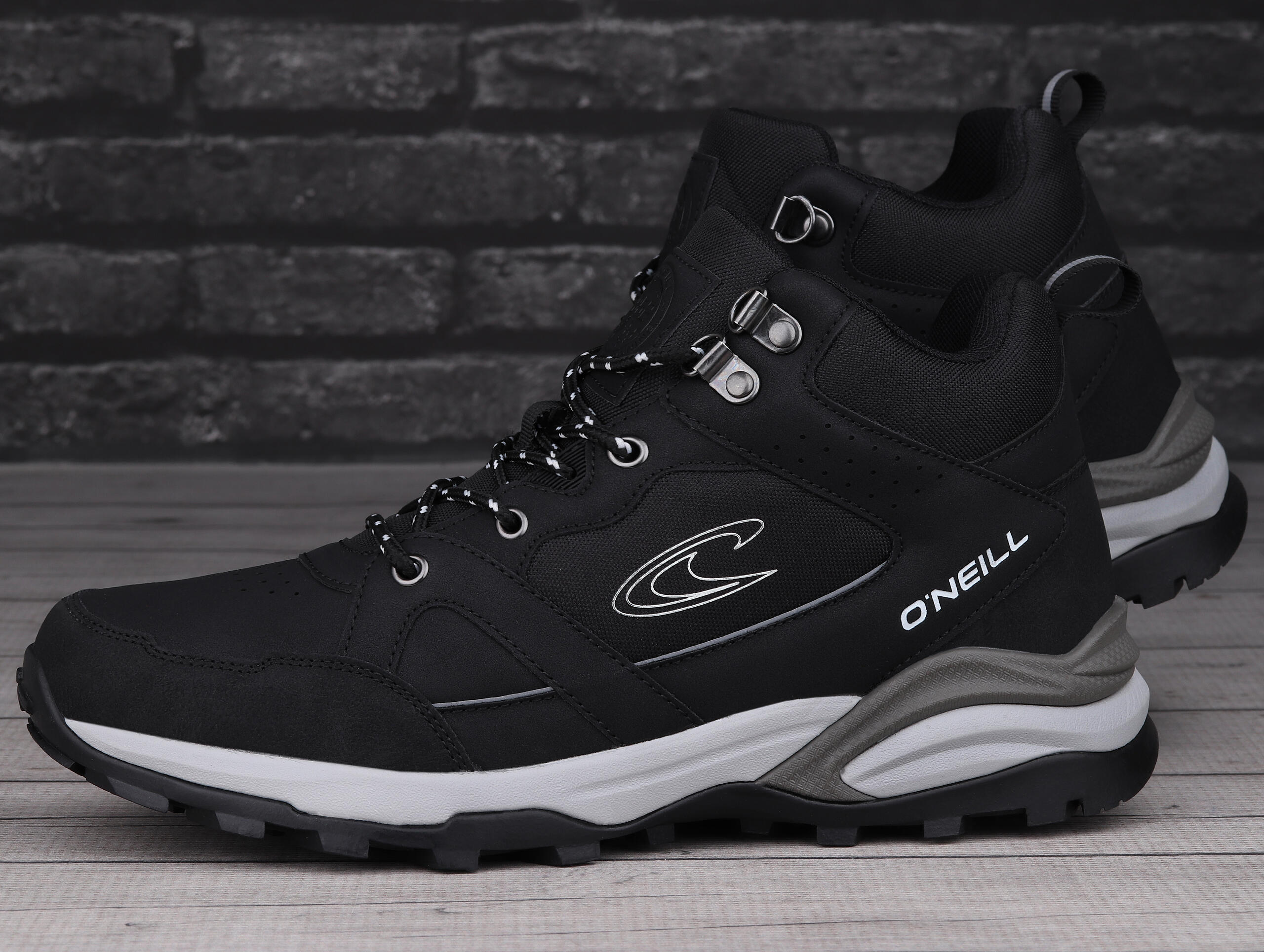 Buty męskie sportowe trekkingowe O'NEILL STRATTON MEN MID BLACK 3/6