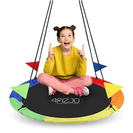 Huśtawka ogrodowa dla dzieci L Bocianie Gniazdo 100 cm