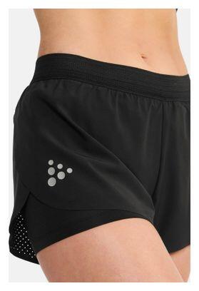 Damen Running Shorts Craft Pro Hypervent Split Shorts 2 3/5