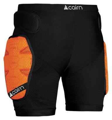 Short protettivo Cairn Proxim D3O Nero/Arancione Unisex