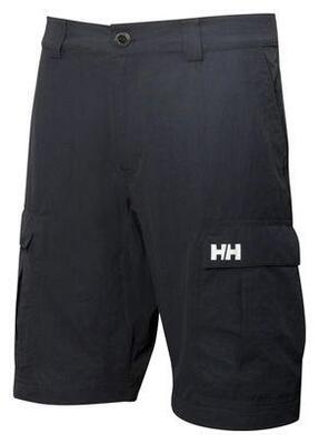 Helly hansen hh quick-dry cargo shorts 11 black men's