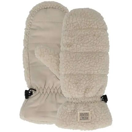 Heatkeeper Damen Thermo-Fäustlinge Teddy Taupe