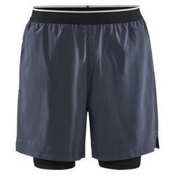 Short 2-en-1 Craft ADV Charge Gris