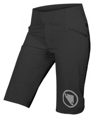 Endura singletrack women's skinless short zwart