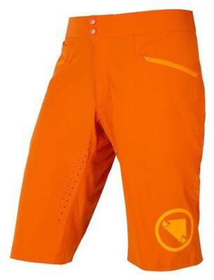 Endura singletrack lite fit harvest orange shorts
