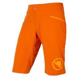 Short Endura SingleTrack Lite — Léger et respirant (orange clair)