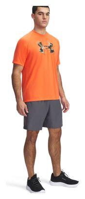 Short Under Armour Tech Woven Wordmark Uomo — Grigio 3/3