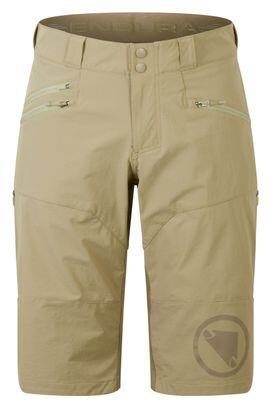 Endura SingleTrack II Beige MTB-Shorts