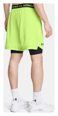 Short 2-in-1 Under Armour Vanish Woven Grigio Chiaro Uomo 2/5
