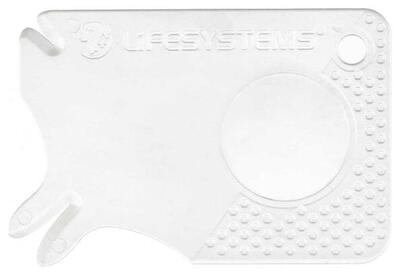 Lifesystems Zeckenentferner Schlüsselanhänger mit Lupe