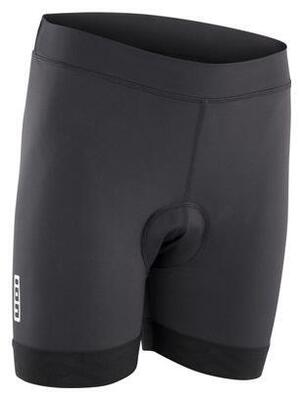 Ion dames lange fietsbroek met zeem, zwart