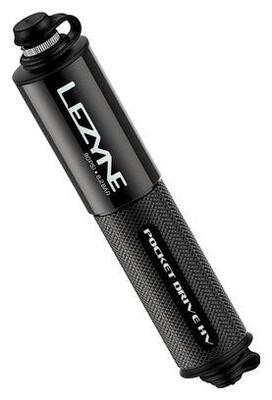 Pompa manuale Lezyne Pocket Drive HV (max 90 psi / 6.2 bar) nera