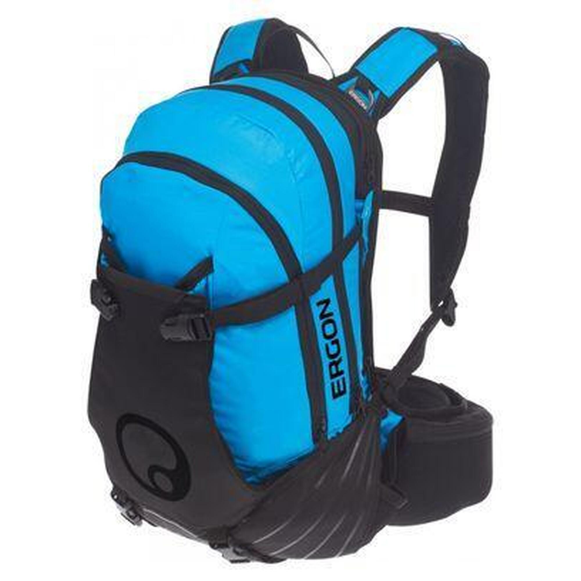 Ergon - Sac À Dos Ergon Ba3 Bleu - Sacoche Vélo - Bleu|noir - 17 L - Decathlon