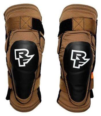 Race face roam loam knee pads brown / black