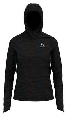 ODLO Millennium Element Midlayer-Hoody Damen - Schwarz