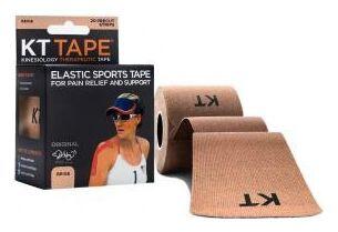KT TAPE KT TAPE COTTON ORIGINAL Striscia pretagliata beige 20 strisce