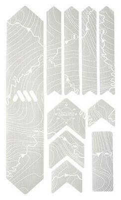 Kit protezione telaio - EXTRA 10 pezzi - Binari - bianco