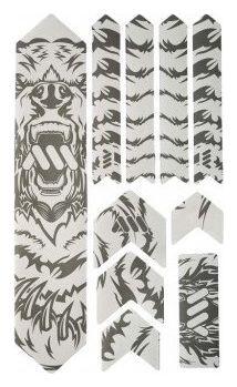 All mountain style extra bear frame protector kit white