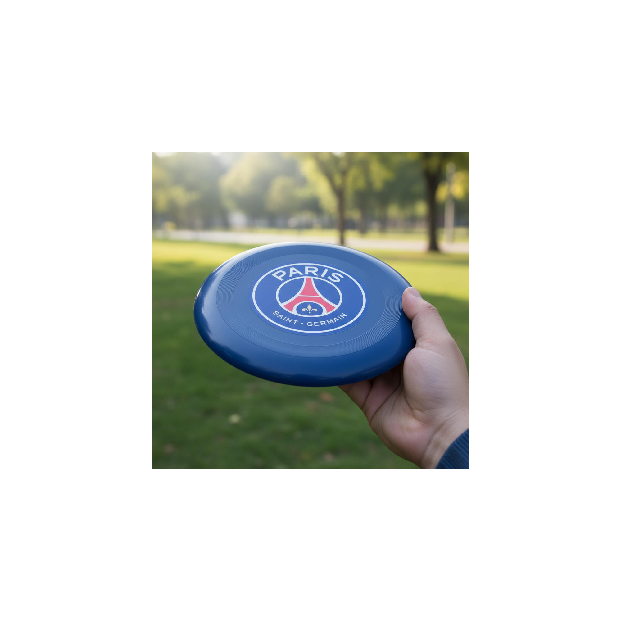 Frisbee Officiel Paris Saint Germain (PSG) - Diamètre 25 Cm - PVC - Collection Licenciée