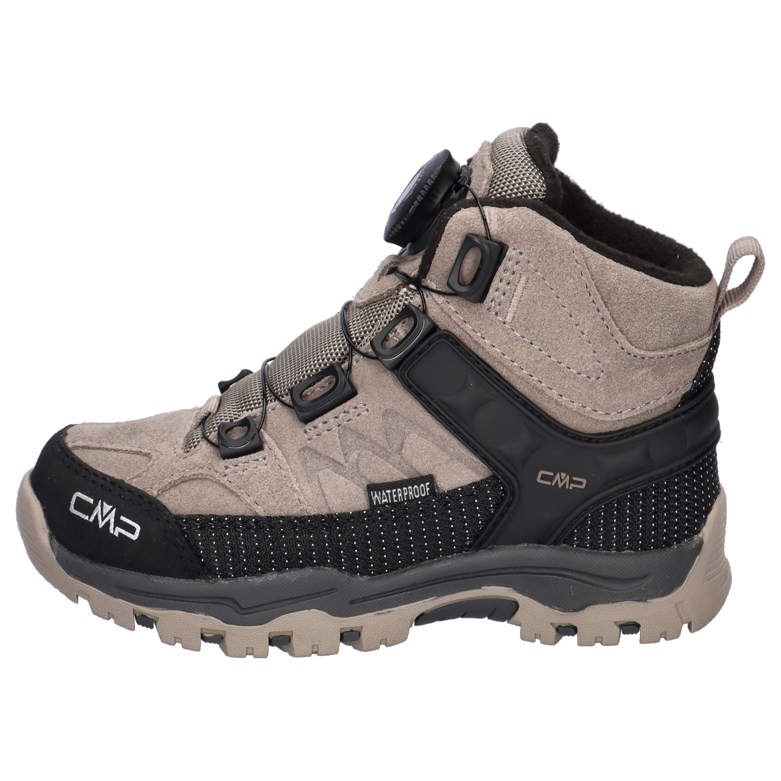 Scarpe da trekking per bambini CMP Kiruna Mid Fitgo Fleece Wp 2/7